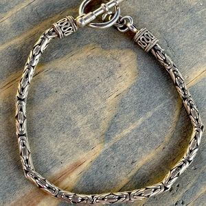Silver Byzantine Bracelet
